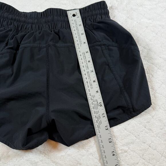 Lululemon Lined Tracker Short V 4" Black W7AZ2S - size 6 - Picture 3 of 8